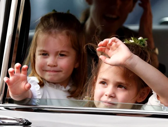 Prinţesa Charlotte (stânga) / foto: Getty