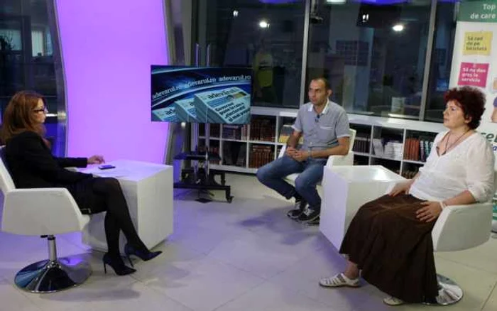 Profesoara şi consiliera Alexandra Vasilache, la Adevărul Live FOTO: Marian Iliescu / Adevărul