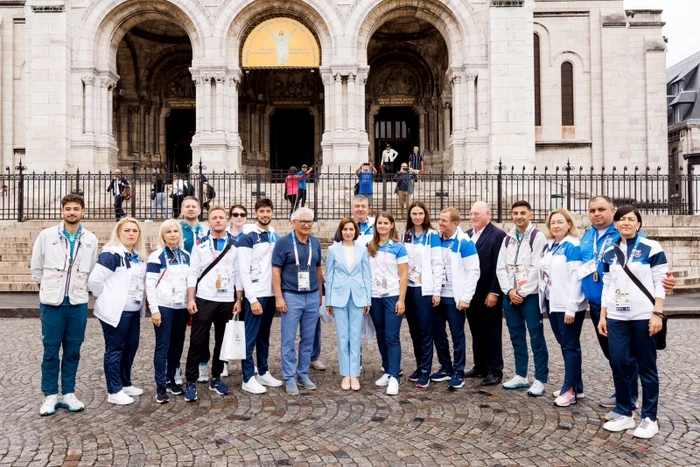 Lidera de la Chișinău s-a întâlnit cu sportivii moldoveni la Paris. FOTO: Presedinte.md