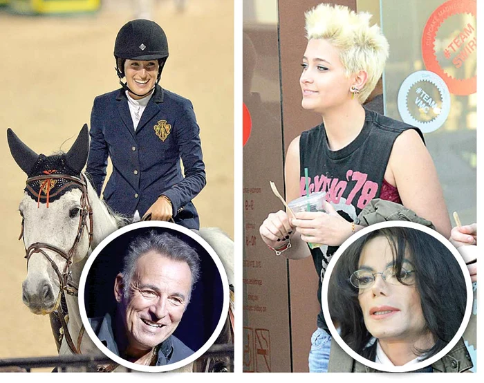 Jessica  Springsteen (24 de ani) şi Paris  Jackson (18 ani)