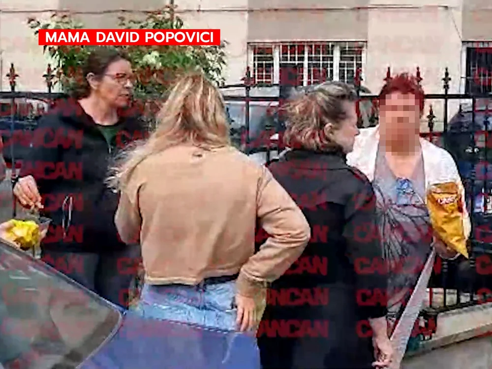 Mama lui David a încercat să aplaneze conflictul. Foto cancan.ro