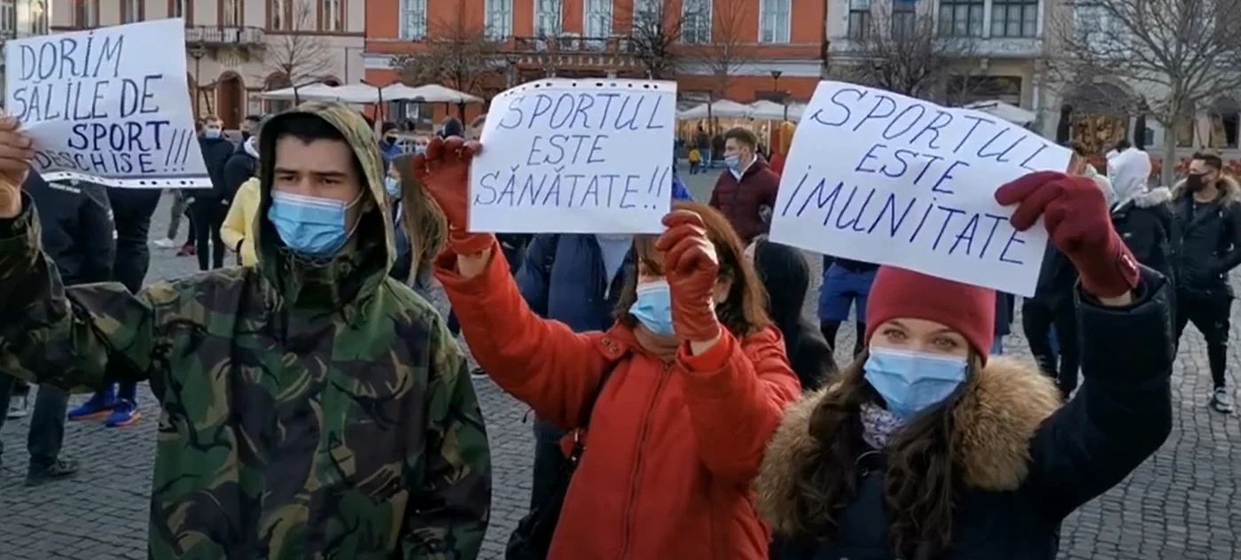 Cluj: Aici a avut loc cel mai mare protest din ţară, aproape 4.000 de manifestanţi