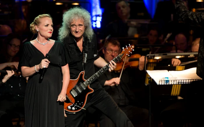 Brian May şi-a anulat concertele pe care trebuia să le susţină cu Kerry Ellis FOTO Getty Images