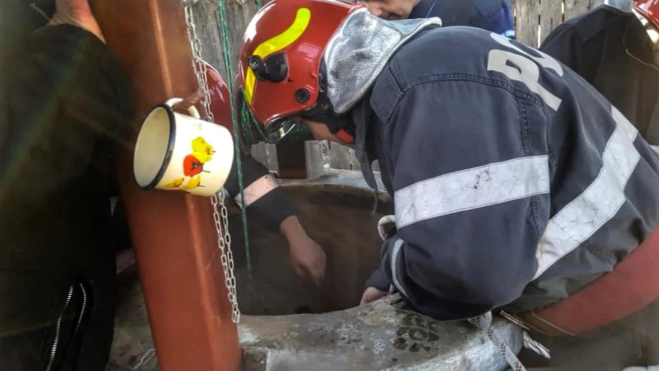 Octogenara a fost salvată de lucrătorii de la ISU Gorj