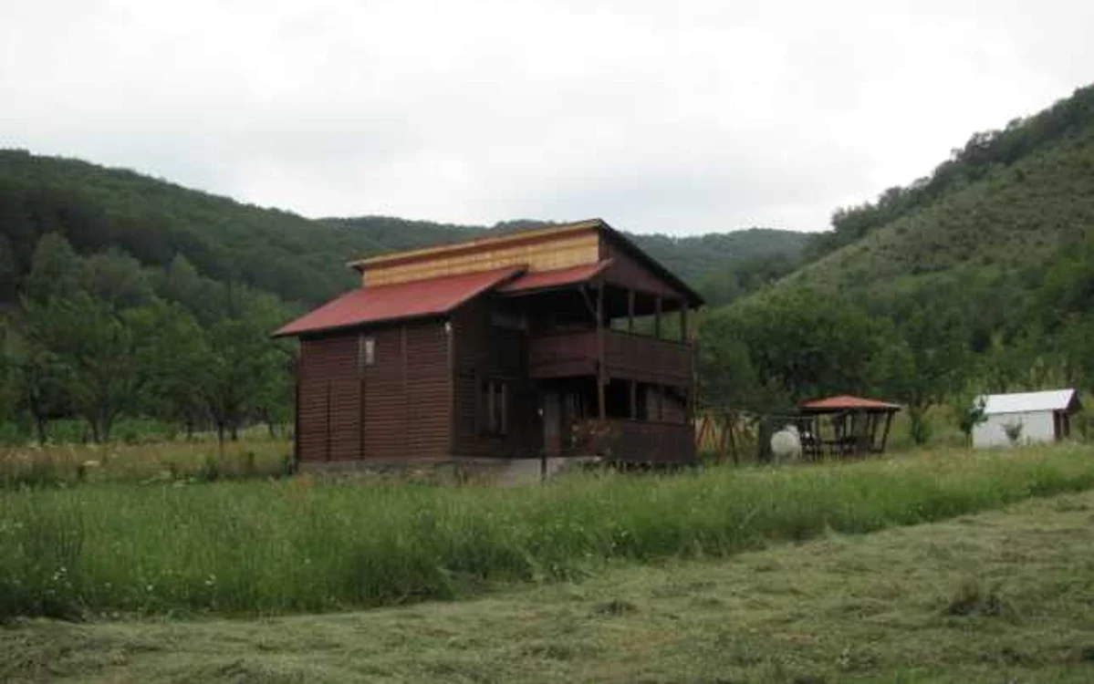 Casa de la Baia de Fier este situată într-o zonă foarte frumoasă