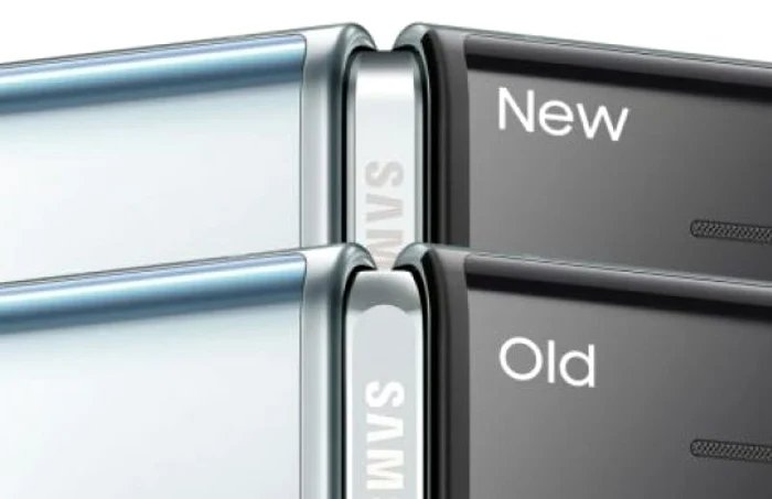 Samsung Galaxy Fold before and after FOTO via AllAboutSamsung