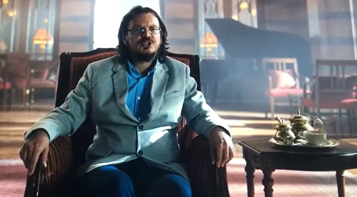Florin Hasan a fost filmat 6 ore în studiourile unde s-a turnat „Pera Palace” din Istanbul. Captură