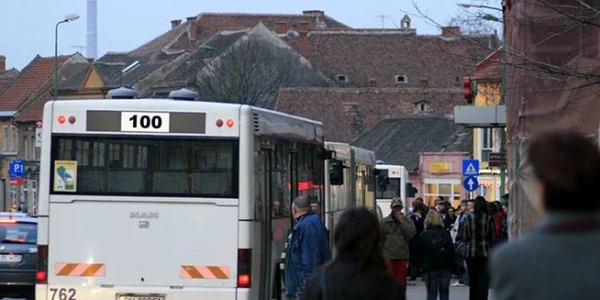 Autobuzul ca circula după un orar special. FOTOArhivă