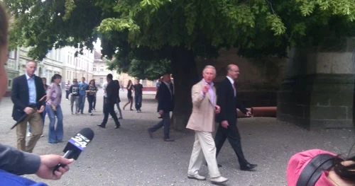 Prinţul Charles în vizită la Braşov. FOTObrasovultau.ro