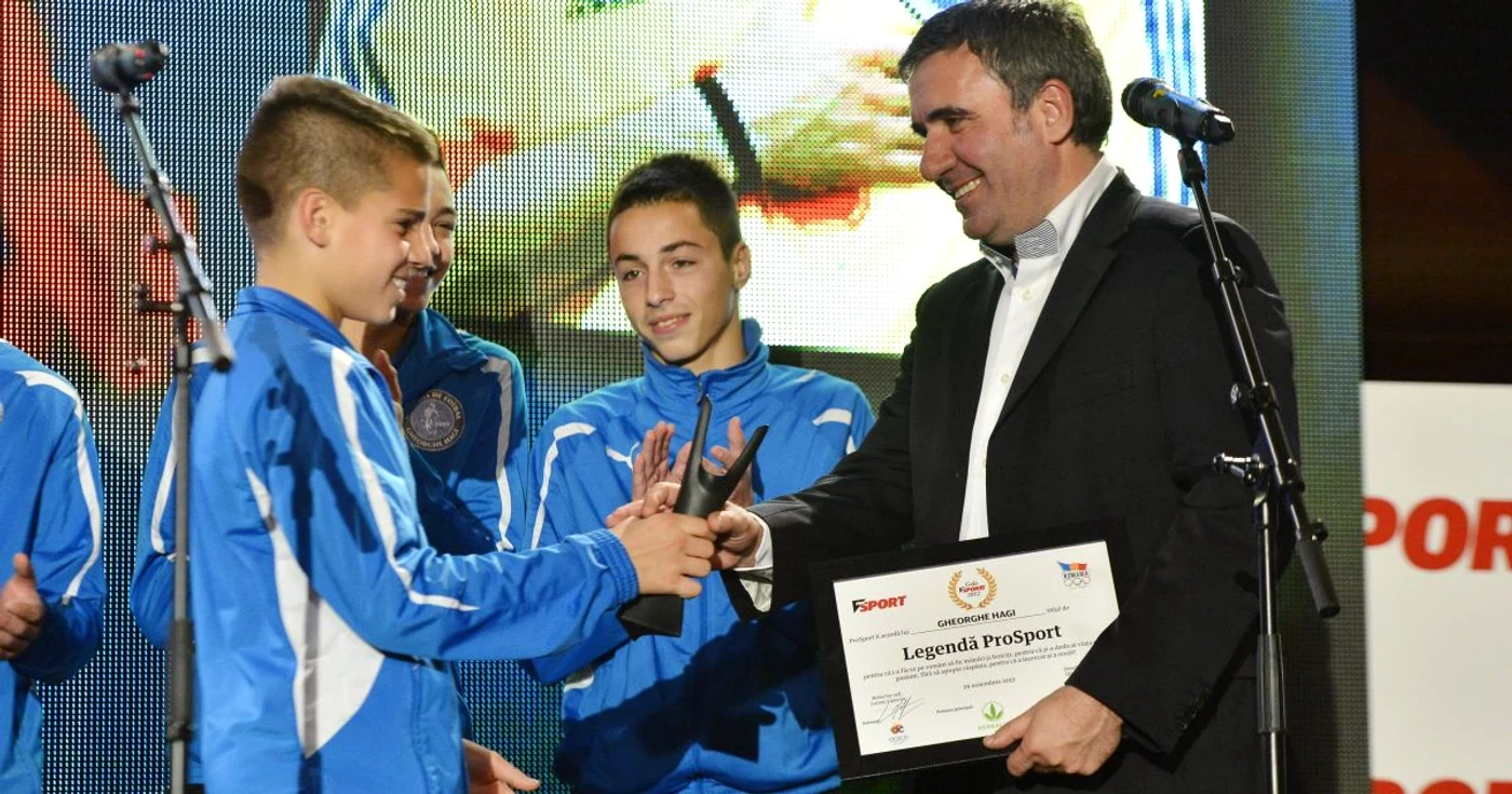 Ianis, fiul lui Gică Hagi este unul dintre cei mai talentaţi fotbalişti care s-au format la Academia "Regelui"