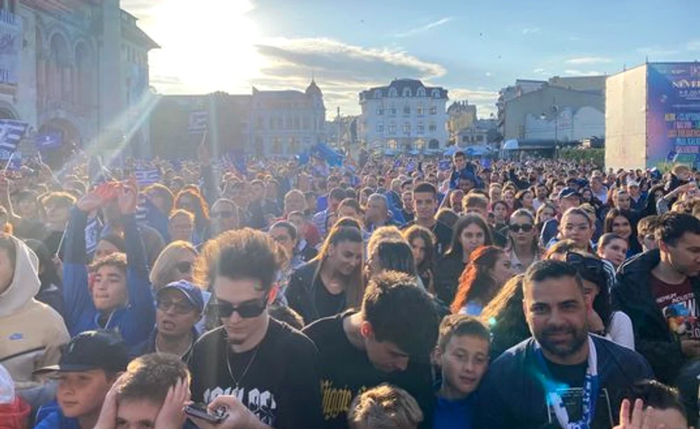 Constănțenii și-au sărbătorit campionii FOTO Antonia Ispas