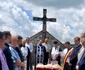 Ceremonialul de înhumare a soldaţilor necunoscuţi căzuţi în Primul Război Mondial în luptele de pe Valea Oltului - Vâlcea Foto Prefectura Vâlcea