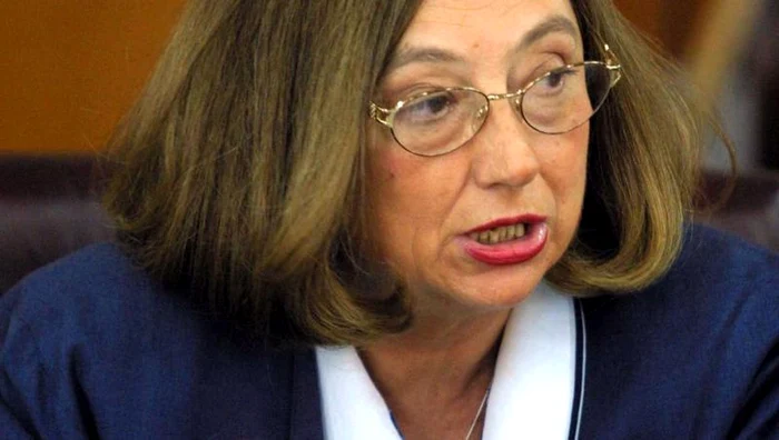 Rodica Stănoiu, fost ministru a Justitiei în guvernul Adrian Năstase / foto: captura video