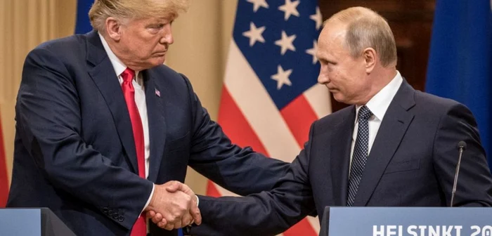 Președintele DOnald Trump și omologul său rus Vladimir Putin/FOTO/Getti Images