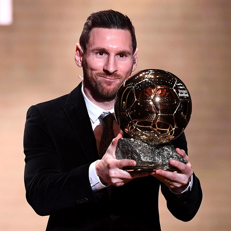 Lionel Messi a câştigat Balonul de Aur în 2019, ajungând la şase trofee primite din partea francezilor