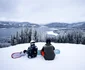 Priveliștile spectaculoase de pe pârtiile Transalpina Voineasa Foto Domeniul Schiabil Transalpina-Voineasa