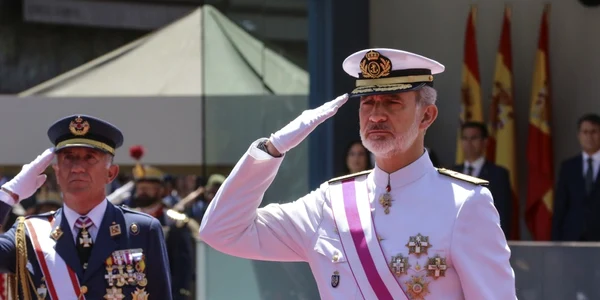 Regele Felipe VI al Spaniei de ziua armatei spaniole Foto EPA EFE jpg