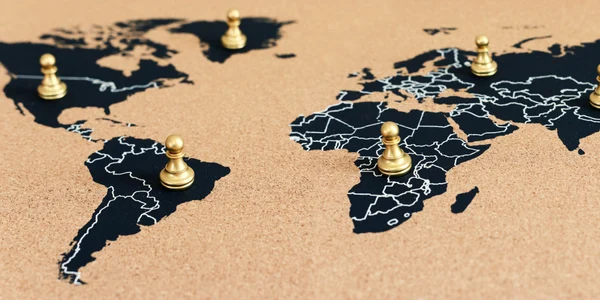 Geopolitica - harta lumii - conflict FOTO Shutterstock