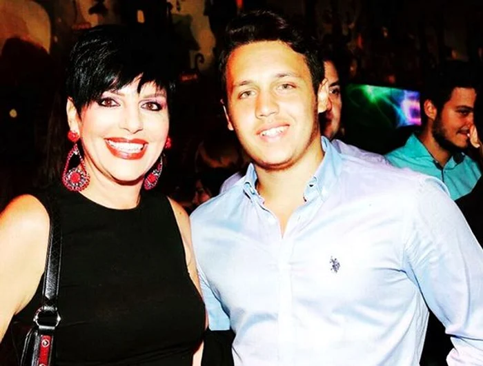 Patrizia Paglieri şi fiul ei, Francesco