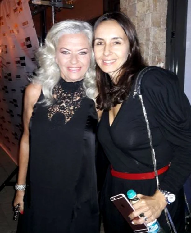 Lavinia Sârbu a fost însoțită la eveniment de Alma, fiica sa cea mare