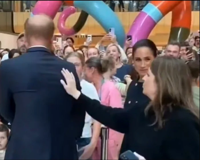 Meghan și Prințul Harry Foto X 