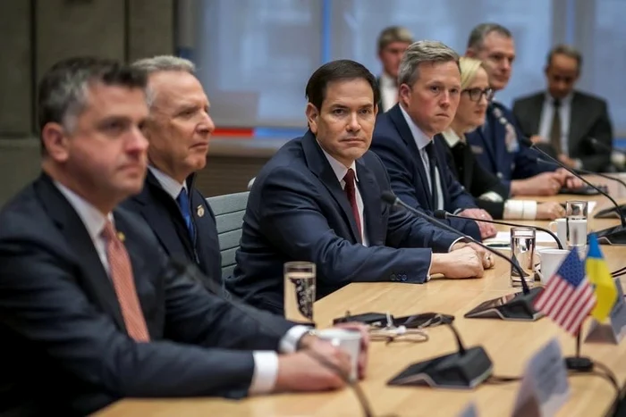 Marco Rubio și alți oficiali se vor întâlni cu delegația Ucrainei FOTO: X