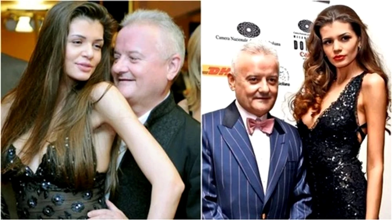 Monica Gabor si Irinel Columbeanu, pe vremea când formau un cuplu
