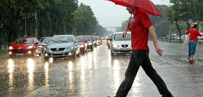 Vremea va fi ploioasă în judeţul Vrancea