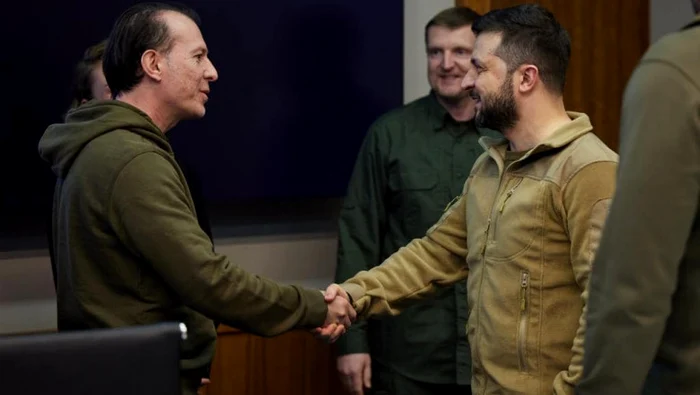 Florin Cîțu, vizită în Ucraina Foto: Facebook