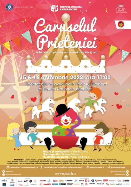 „Caruselul Prieteniei” și „Majura Duo Festival”, în această săptămână în foaierul Operei Naționale București