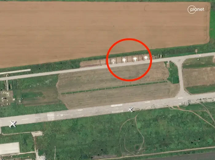 Baza aeriană Eisk pe 26 iunie 2023