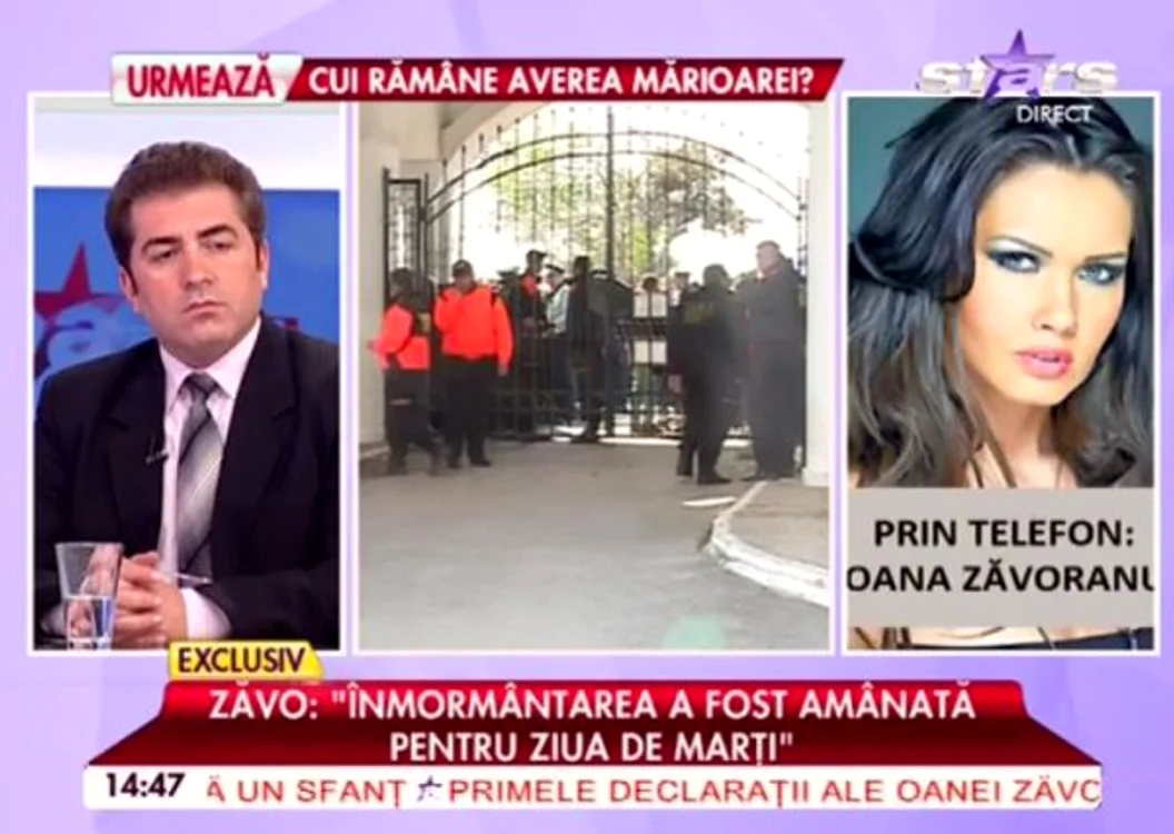 Oana Zăvoranu a afirmat că nu vrea să transforme înmormântarea mamei ei într-un act e huliganism