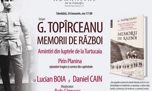 Lucian Boia şi Daniel Cain despre G  Topîrceanu, „Memorii de război  Amintiri din luptele de la Turtucaia  Pirin Planina“ jpeg