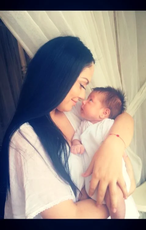 Andreea Mantea și David Andrei, la o lună de la nașterefoto: arhiva personală