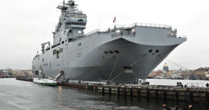 Una dintre cele două nave se afla deja în drum spre Rusia