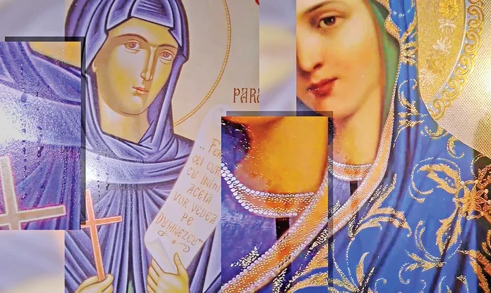 Cele două icoane ar putea ajunge la biserică. Foto: Iulian Bunilă