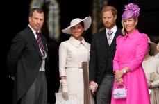 Peter Phillips, Meghan Markle, Prințul Harry și Zara Tindall, Getty jpg