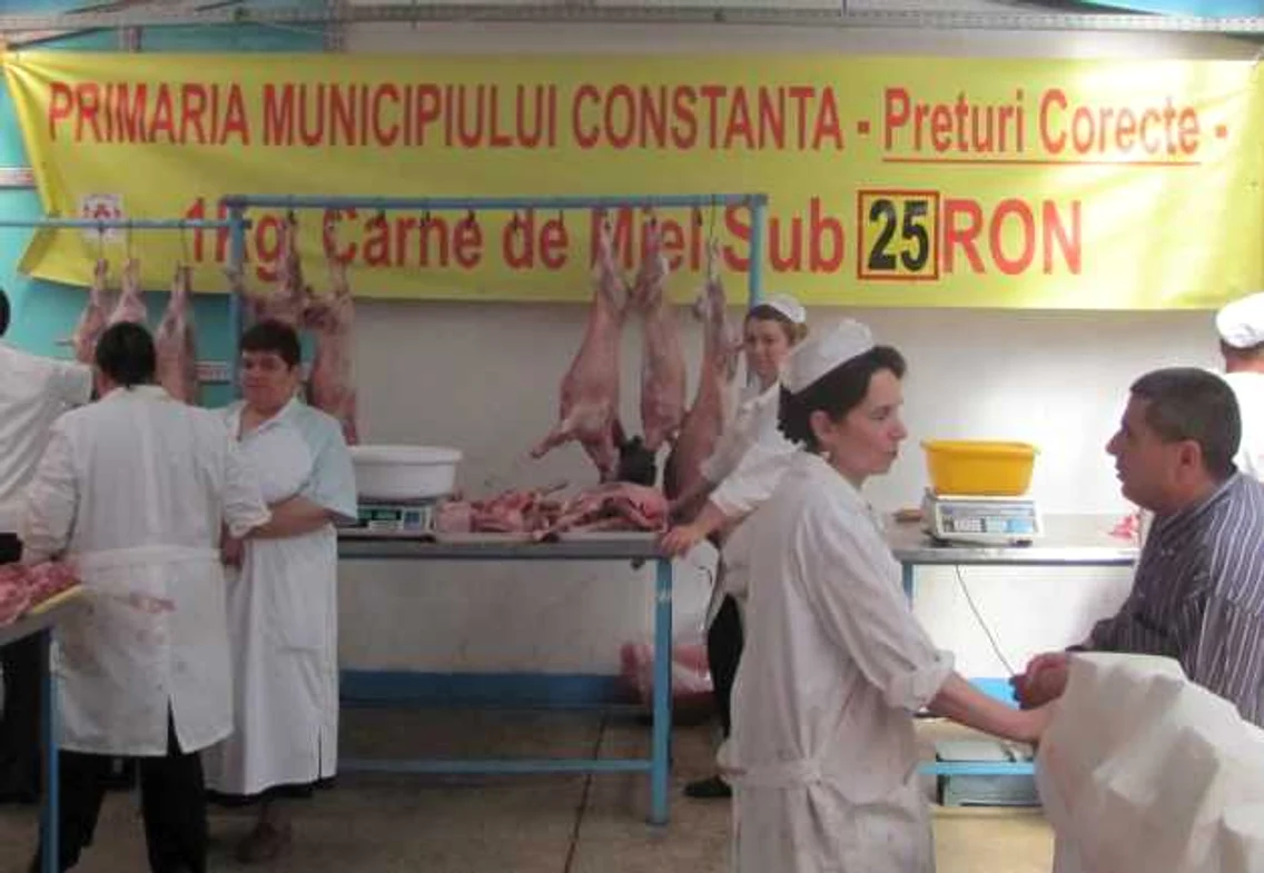 Piaţa de miei din Constanţa