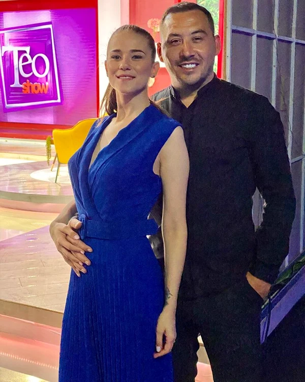 Ștefan Stan și soția însărcinată au date vestea cea mare la Teo Show