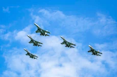 Avioane Suhoi din dotarea armatei chineze (© Ministerul Apărării al Federației Ruse)