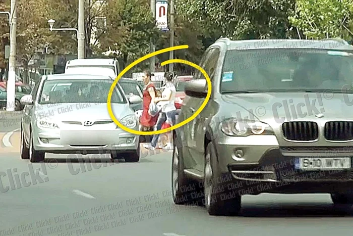Săptămâna trecută, 71 de  şoferi au fost traşi pe  dreapta prin această metodă (Fotografii: click!/brigada rutieră bucureşti)