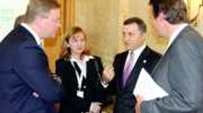 Vlad Filat şi Natalia Gherman la summitul Parteneriatului Estic din Varşovia