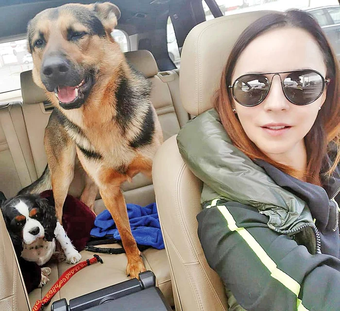Andreea Marin e nedespărţită de Rocky