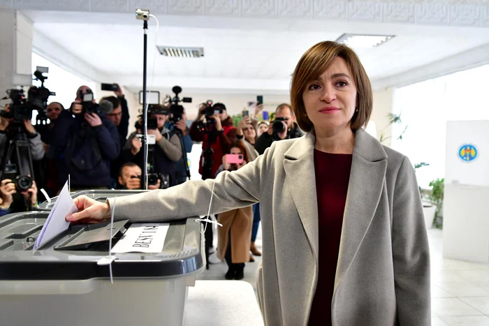 Maia Sandu a câștigat un nou mandat de președinte FOTO Facebook
