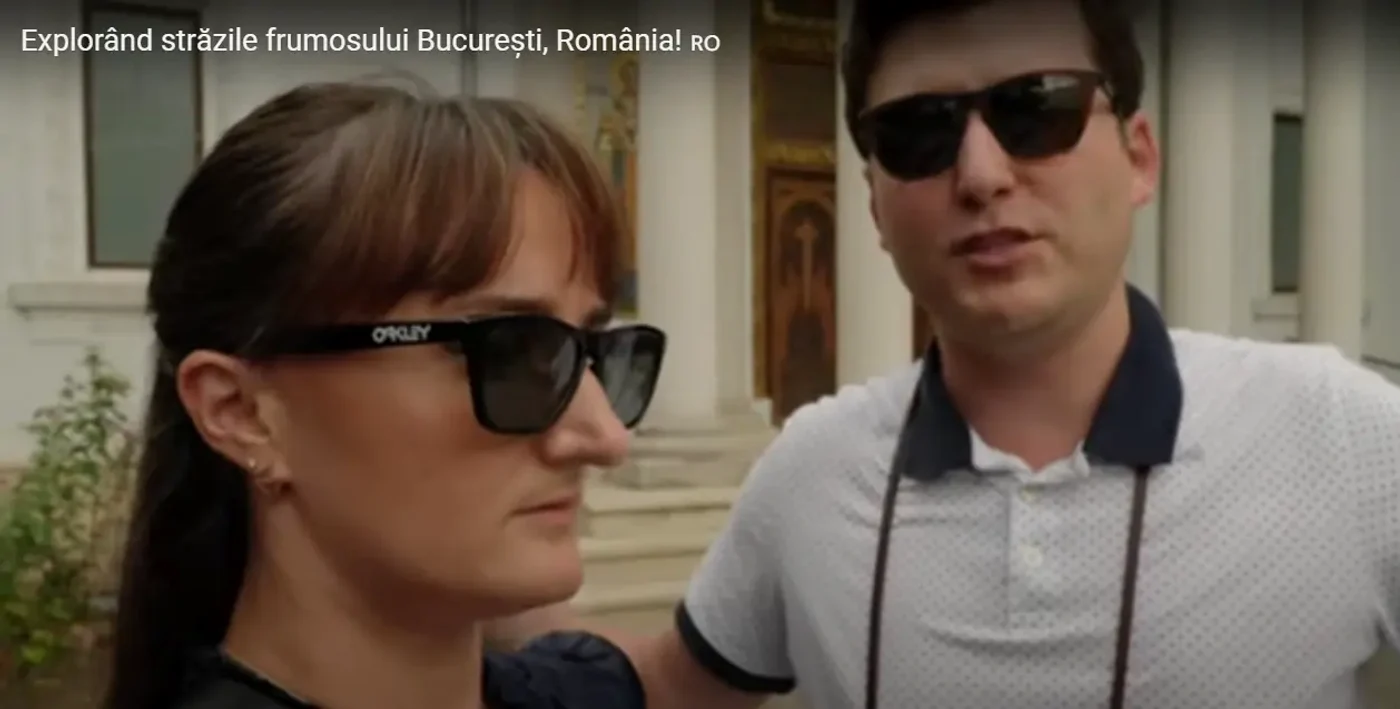 Vernon și Maryana s-au declarat impresionați de capitala României FOTO  captură video Youtube