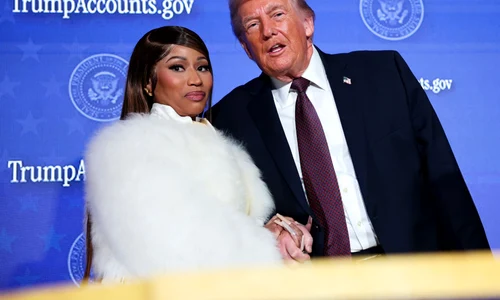  Nicki Minaj și Donald Trump FOTO: X / @metgalacrave