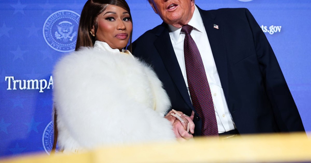 Nicki Minaj obține cardul de aur al lui Trump