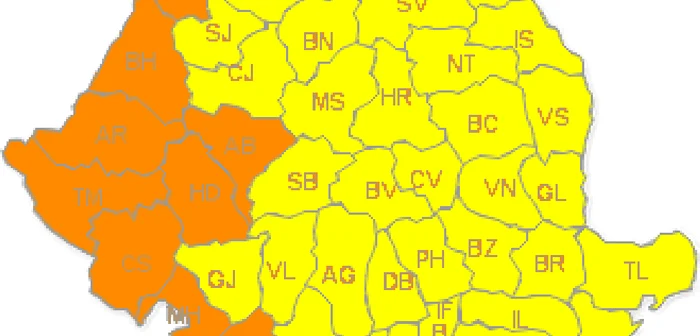 Codul galben de canicula dureaza pana vineri