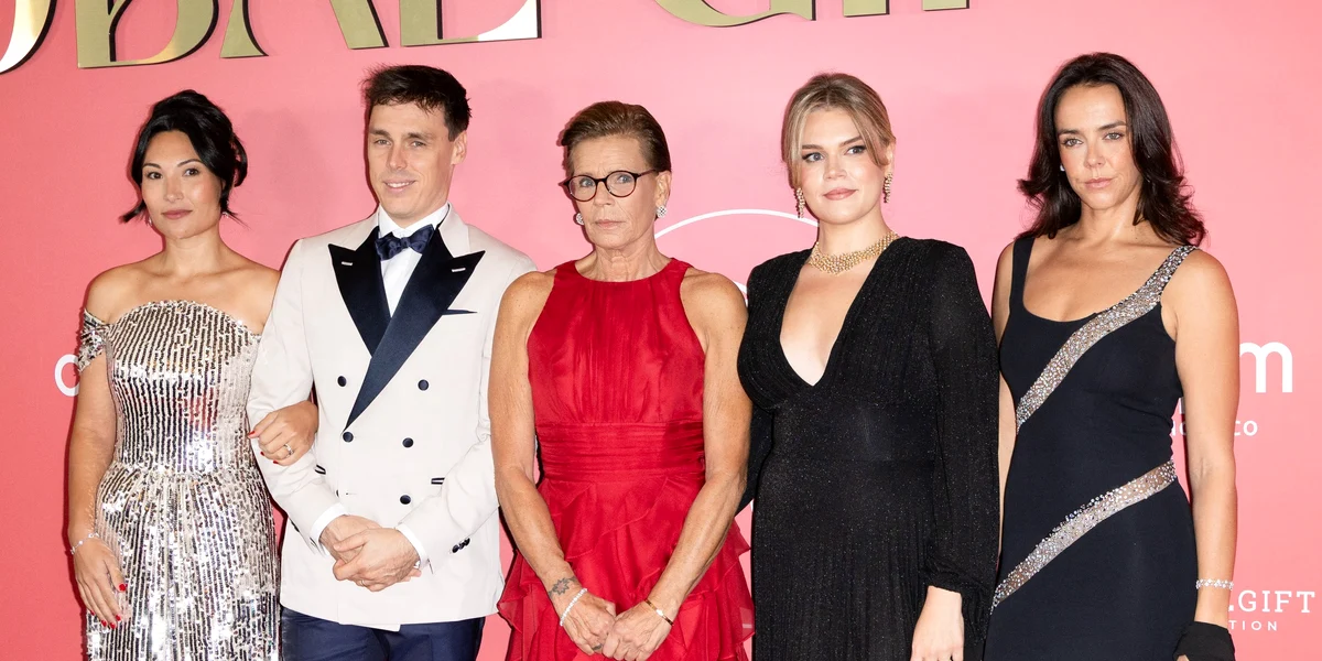 Marie Ducruet, Louis Ducruet, Prințesa Stephanie de Monaco, Camille Gottlieb și Pauline Ducruet la Global Gift Gala in Monaco   profimedia 1141982719 jpg