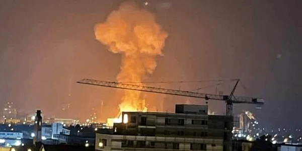 mures explozie azomures. foto  Severe Weather Alert - România